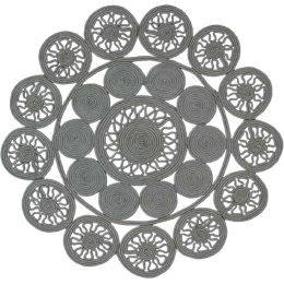 Χαλί Alyssa Silver 2B Carpet Couture 200X200R