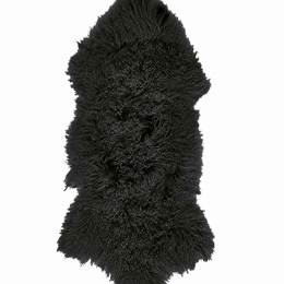 Χαλί Pelle Tibet Black Carpet Couture 55X90cm