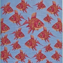 Χαλί Carol 15X/Q03 Blue-Orange Carpet Couture 200X300cm