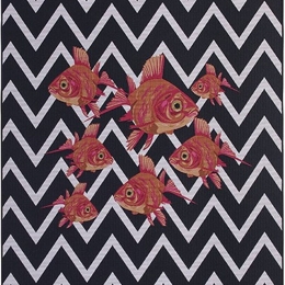 Χαλί Carol 16X/Q03 Black-White Carpet Couture 200X300cm