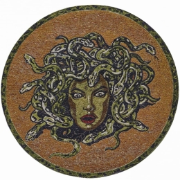 Χαλί Deco 57X/Q03 Round Gold Carpet Couture 160X160 Round