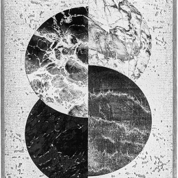 Χαλί Gabrielle 1021X/Q13 Black-White Carpet Couture 195X280cm