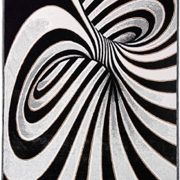 Χαλί Gabrielle 1040K/Q13 Black-White Carpet Couture 160X235cm