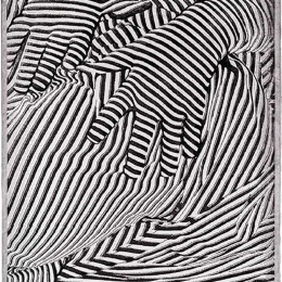 Χαλί Gabrielle 1070X/Q13 Black-White Carpet Couture 160X235cm
