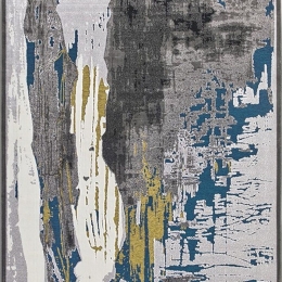 Χαλί Gabrielle 401X/Q13 Anthacite-Petrol Carpet Couture 160X235cm