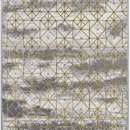 Χαλί Gabrielle 711Q/Q13 Grey-Gold Carpet Couture 195X280cm