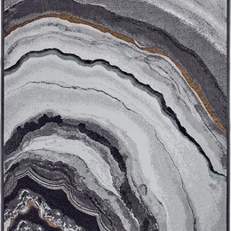 Χαλί Gabrielle 718Z/Q13 Black-White Carpet Couture 160X235cm