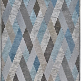Χαλί Genova 38503/5959/91 Anthracite-Blue Carpet Couture 160X230cm