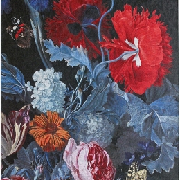 Χαλί Sicily Flower Two Black-Blue Carpet Couture 200X290cm