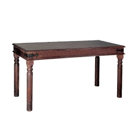 Τραπέζι Ostia EI243 130X80X76 cm Ξύλο