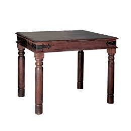 Τραπέζι Ostia EI221 80X80X76 cm Ξύλο