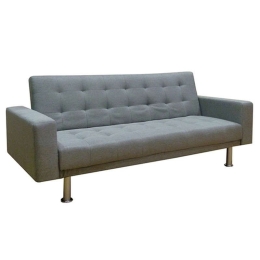 Καναπές-Κρεβάτι Vitalia 40.0033 194Χ93Χ84cm Grey Ύφασμα
