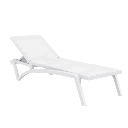 Ξαπλώστρα Pacific Siesta 53-0102 193x68x35cm White