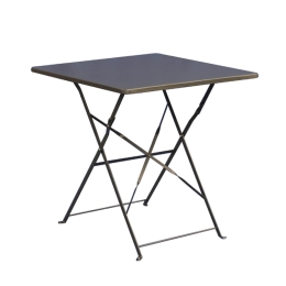 Τραπέζι Alma Anthracite 24-0206 70X70 cm