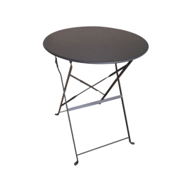 Τραπέζι Alma Black 24-0201 Φ60 cm