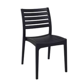Καρέκλα Ares Black 20-0335 Siesta