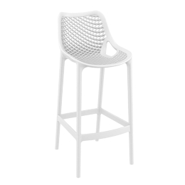 Σκαμπό Air Bar 75 White 20-0365 45Χ53X105cm Siesta Πολυπροπυλένιο