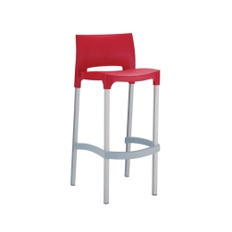 Σκαμπό Gio Red 20-0032 39Χ45X75/96cm Siesta