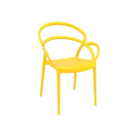 Πολυθρόνα Mila Yellow 20-0131 57X56X83cm Siesta