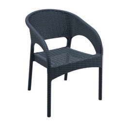 Πολυθρόνα Panama Dark Grey 53-0008 Siesta