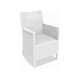 Πολυθρόνα California K/D White 53-0068 59X63X42/90cm Siesta
