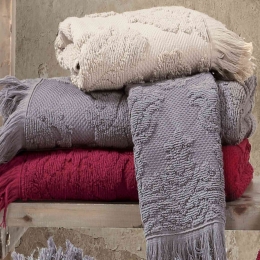 Πετσέτα Oneida Beige Nef-Nef Σώματος 70x140cm 100% Βαμβάκι