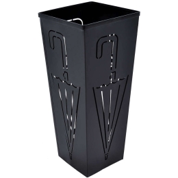 Ομπρελοθήκη 821334 21x21x50cm Black Ankor Μέταλλο