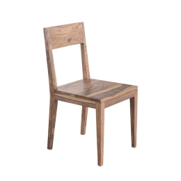 Καρέκλα Vihar Natural ΕΑ7109 45X44X86 cm Σετ 2τμχ Ξύλο