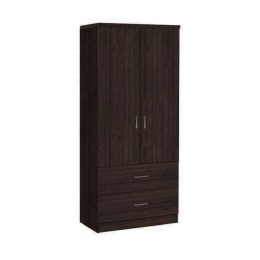 Ντουλάπα Life Wenge E8380 80X42X180 cm Δίφυλλη Μελαμίνη