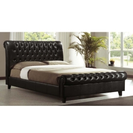 Κρεβάτι Harmony Brown E8052 240X169X104 cm Queen Size Τεχνόδερμα