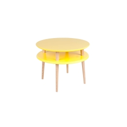 Τραπεζάκι Ufo White Φ57Χ45 cm