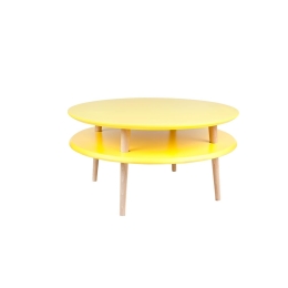 Τραπεζάκι Ufo White Φ70Χ35 cm