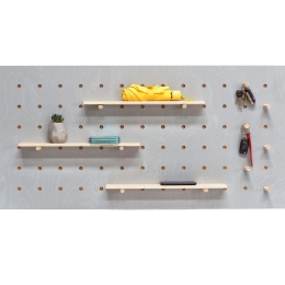 Ράφι Triventi TPeg21 White 120χ60χ4cm