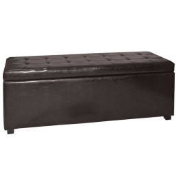 Σκαμπό Denise Dark Brown E7048,2 88X43X45 cm Τεχνόδερμα