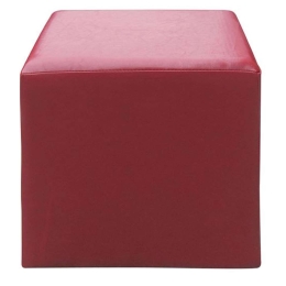 Σκαμπό Club Red E7047,4 37X37X42 cm Τεχνόδερμα