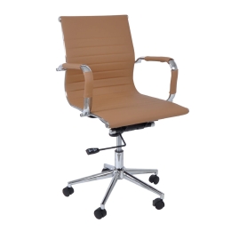 Καρέκλα Γραφείου BF3301 Beige EO268.2 54x59x95/105 cm