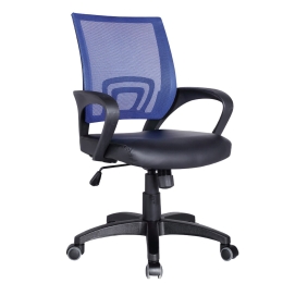 Καρέκλα Γραφείου BF2101 Blue-Black EO254.30 54x56x91/101 cm