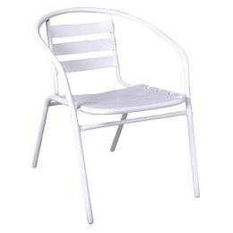 Πολυθρόνα Funky White Ε242,1 54x57x73 cm