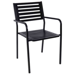 Πολυθρόνα Vera Black Ε5140 54x51x84 cm