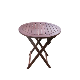 Τραπέζι Easy Ε20084,9 Φ70Χ70 cm