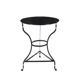 Τραπέζι Παραδοσιακό KD Black Ε8502,7 Φ70Χ71 cm
