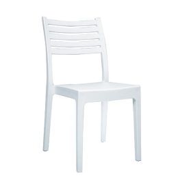 Καρέκλα Olimpia White  Ε345,1 46Χ52Χ86 cm