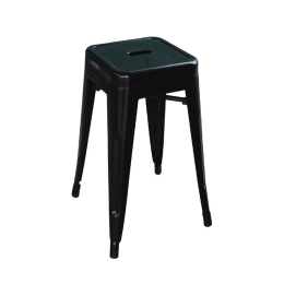 Σκαμπό Μπάρ Relix Black Ε5193,1 43X43Χ67 cm Μέταλλο
