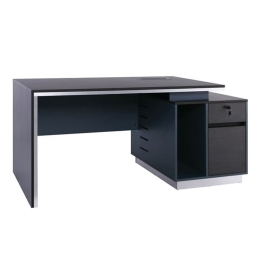 Γραφείο Advance ΕΟ824 200x80x75cm Wallnut-Grey
