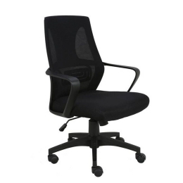 Πολυθρόνα Γραφείου BF2960 ΕΟ545,1 60x59x93/101cm Black