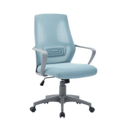 Πολυθρόνα Γραφείου BF2960 ΕΟ545,2 60x59x93/101cm Grey-Blue