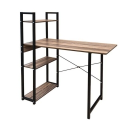 Γραφείο Η/Υ ΕΟ401,1 90x40x73/110cm Black-Wallnut