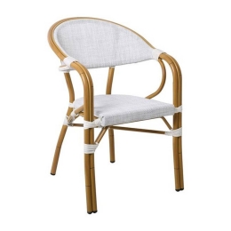 Πολυθρόνα Vegera Dining Ε258,13 57x59x84cm Natural-Textilene Ecru