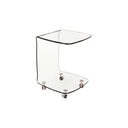 Τραπεζάκι Βοηθητικό Trolley Glasser 45x45x60cm ΕΜ726,1