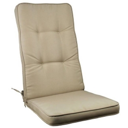 Μαξιλάρι Gord Ψηλό Cappuccino Ε206,H4 117(45+72)x45/5cm Πολυέστερ